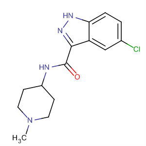 660822-73-1  1H-Indazole-3-carboxamide, 5-chloro-N-(1-methyl-4-piperidinyl)-