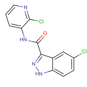 660822-74-2  1H-Indazole-3-carboxamide, 5-chloro-N-(2-chloro-3-pyridinyl)-