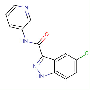 660822-77-5  1H-Indazole-3-carboxamide, 5-chloro-N-3-pyridinyl-