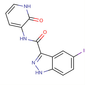 660822-83-3  1H-Indazole-3-carboxamide, N-(1,2-dihydro-2-oxo-3-pyridinyl)-5-iodo-