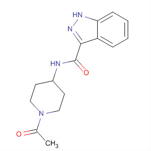 660822-98-0  1H-Indazole-3-carboxamide, N-(1-acetyl-4-piperidinyl)-