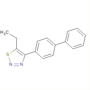 660831-70-9  1,2,3-Thiadiazole, 4-[1,1'-biphenyl]-4-yl-5-ethyl-