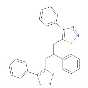 660831-75-4  1,2,3-Thiadiazole, 5,5'-(2-phenyl-1,3-propanediyl)bis[4-phenyl-