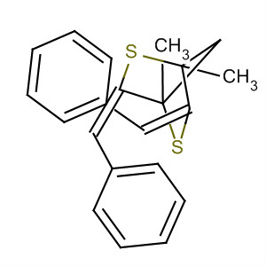660831-84-5  2,5-Dithiabicyclo[2.2.1]heptane,1,4-dimethyl-3,6-bis(phenylmethylene)-, (3Z,6Z)-