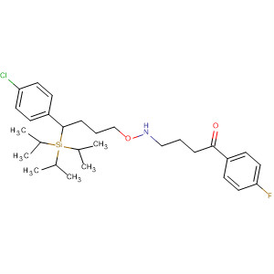 660844-81-5  1-Butanone,4-[[4-(4-chlorophenyl)-4-[tris(1-methylethyl)silyl]butyl]hydroxyamino]-1-(4-fluorophenyl)-