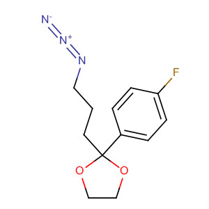 660844-86-0  1,3-Dioxolane, 2-(3-azidopropyl)-2-(4-fluorophenyl)-