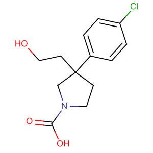 660844-96-2  1-Pyrrolidinecarboxylic acid, 3-(4-chlorophenyl)-3-(2-hydroxyethyl)-