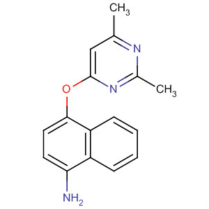 660848-39-5  1-Naphthalenamine, 4-[(2,6-dimethyl-4-pyrimidinyl)oxy]-