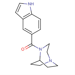 660860-17-3  1,4-Diazabicyclo[3.2.2]nonane, 4-(1H-indol-5-ylcarbonyl)-