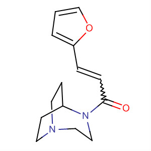 660860-44-6  1,4-Diazabicyclo[3.2.2]nonane, 4-[3-(2-furanyl)-1-oxo-2-propenyl]-