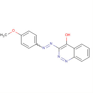 660867-91-4  4-Cinnolinol, 3-[(4-methoxyphenyl)azo]-