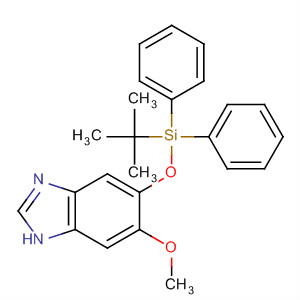 660870-21-3  1H-Benzimidazole, 5-[[(1,1-dimethylethyl)diphenylsilyl]oxy]-6-methoxy-