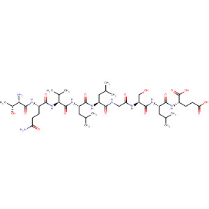 661456-83-3  L-Glutamic acid,L-threonyl-L-glutaminyl-L-valyl-L-leucyl-L-leucylglycyl-L-seryl-L-leucyl-
