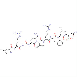 661457-18-7  L-Asparagine,L-leucyl-L-arginylglycyl-L-lysyl-L-valyl-L-arginyl-L-phenylalanyl-L-leucyl-