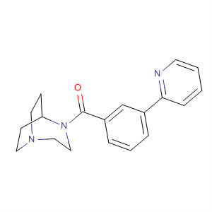 661462-32-4  1,4-Diazabicyclo[3.2.2]nonane, 4-[3-(2-pyridinyl)benzoyl]-