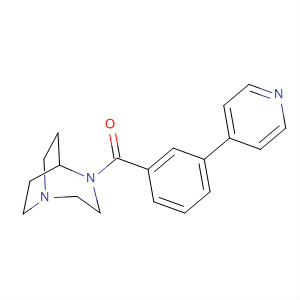 661462-34-6  1,4-Diazabicyclo[3.2.2]nonane, 4-[3-(4-pyridinyl)benzoyl]-