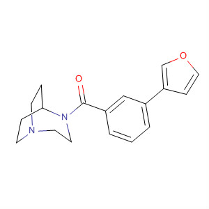 661462-36-8  1,4-Diazabicyclo[3.2.2]nonane, 4-[3-(3-furanyl)benzoyl]-