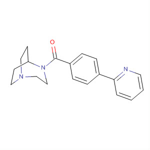 661462-39-1  1,4-Diazabicyclo[3.2.2]nonane, 4-[4-(2-pyridinyl)benzoyl]-
