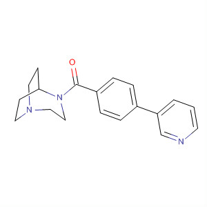 661462-40-4  1,4-Diazabicyclo[3.2.2]nonane, 4-[4-(3-pyridinyl)benzoyl]-