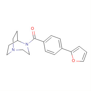 661462-42-6  1,4-Diazabicyclo[3.2.2]nonane, 4-[4-(2-furanyl)benzoyl]-