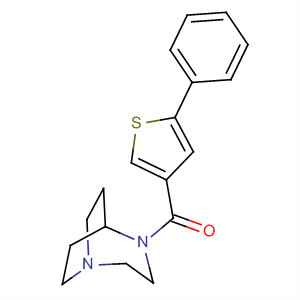 661462-52-8  1,4-Diazabicyclo[3.2.2]nonane, 4-[(5-phenyl-3-thienyl)carbonyl]-