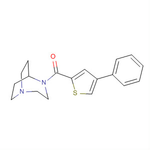 661462-81-3  1,4-Diazabicyclo[3.2.2]nonane, 4-[(4-phenyl-2-thienyl)carbonyl]-