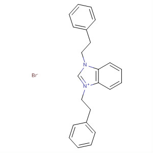 661464-18-2  1H-Benzimidazolium, 1,3-bis(2-phenylethyl)-, bromide 661464-18-2  1H-Benzimidazolium, 1,3-bis(2-phenylethyl)-, bromide