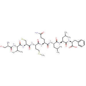 661465-84-5  L-Phenylalanine,L-seryl-L-valyl-L-cysteinyl-L-methionyl-L-glutaminyl-L-leucyl-L-leucyl-
