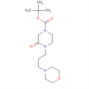 661470-29-7  1-Piperazinecarboxylic acid, 4-[3-(4-morpholinyl)propyl]-3-oxo-,1,1-dimethylethyl ester