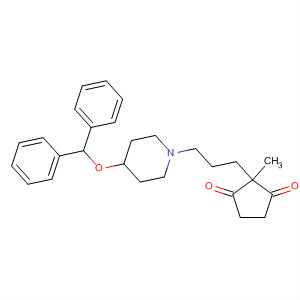 661482-21-9  1,3-Cyclopentanedione,2-[3-[4-(diphenylmethoxy)-1-piperidinyl]propyl]-2-methyl-