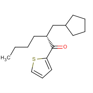 661482-54-8  1-Hexanone, 2-(cyclopentylmethyl)-1-(2-thienyl)-, (2R)-