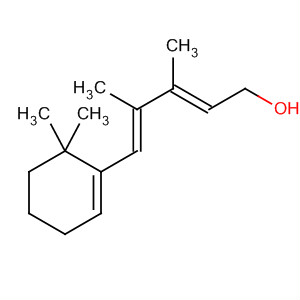 661492-74-6  2,4-Pentadien-1-ol, 5-(6,6-dimethyl-1-cyclohexen-1-yl)-3,4-dimethyl-,(2E,4E)-