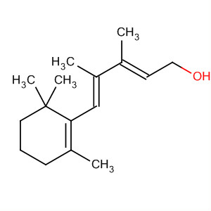 661492-77-9  2,4-Pentadien-1-ol, 3,4-dimethyl-5-(2,6,6-trimethyl-1-cyclohexen-1-yl)-,(2E,4E)-