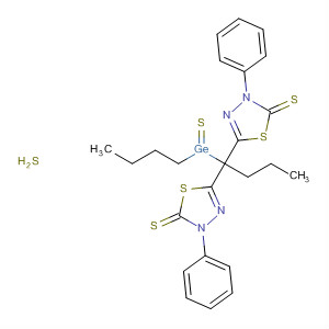 661493-39-6  1,3,4-Thiadiazole-2(3H)-thione,5,5'-[(dibutylgermylene)bis(thio)]bis[3-phenyl-