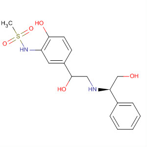 662111-56-0  Methanesulfonamide,N-[2-hydroxy-5-[(1R)-1-hydroxy-2-[[(1S)-2-hydroxy-1-phenylethyl]amino]ethyl]phenyl]-