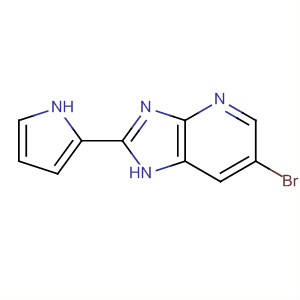662112-87-0  1H-Imidazo[4,5-b]pyridine, 6-bromo-2-(1H-pyrrol-2-yl)-