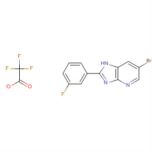 662112-98-3  1H-Imidazo[4,5-b]pyridine, 6-bromo-2-(3-fluorophenyl)-,mono(trifluoroacetate)