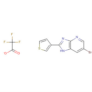 662113-17-9  1H-Imidazo[4,5-b]pyridine, 6-bromo-2-(3-thienyl)-,mono(trifluoroacetate)