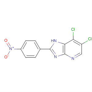 662117-37-5  1H-Imidazo[4,5-b]pyridine, 6,7-dichloro-2-(4-nitrophenyl)-