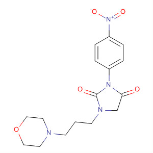 662166-92-9  2,4-Imidazolidinedione, 1-[3-(4-morpholinyl)propyl]-3-(4-nitrophenyl)-