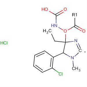 66308-30-3  Carbamic acid,[5-(2-chlorophenyl)-4,5-dihydro-1-methyl-1H-imidazol-2-yl]-, ethyl ester,monohydrochloride