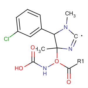 66308-33-6  Carbamic acid,[5-(3-chlorophenyl)-4,5-dihydro-1-methyl-1H-imidazol-2-yl]-, methylester