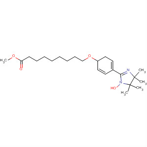 663157-47-9  1H-Imidazol-1-yloxy,4,5-dihydro-2-[4-[(9-methoxy-9-oxononyl)oxy]phenyl]-4,4,5,5-tetramethyl-