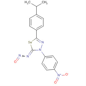 663163-77-7  1,3,4-Selenadiazol-2(3H)-imine,5-[4-(1-methylethyl)phenyl]-3-(4-nitrophenyl)-N-nitroso-
