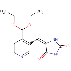 663170-96-5  2,4-Imidazolidinedione, 5-[[4-(diethoxymethyl)-3-pyridinyl]methylene]-