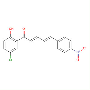 663190-74-7  2,4-Pentadien-1-one, 1-(5-chloro-2-hydroxyphenyl)-5-(4-nitrophenyl)-,(2E,4E)-