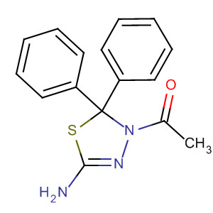 663197-84-0  1,3,4-Thiadiazol-2-amine, 4-acetyl-4,5-dihydro-5,5-diphenyl-
