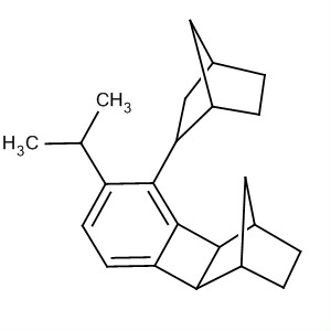 663199-24-4  1,4-Methanobiphenylene,5-bicyclo[2.2.1]hept-2-yl-1,2,3,4,4a,8b-hexahydro-6-(1-methylethyl)-