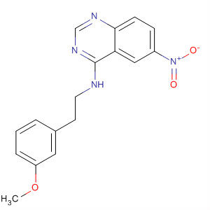 663597-06-6  4-Quinazolinamine, N-[2-(3-methoxyphenyl)ethyl]-6-nitro-