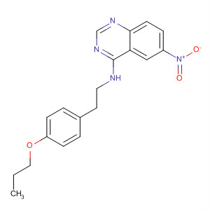663597-09-9  4-Quinazolinamine, 6-nitro-N-[2-(4-propoxyphenyl)ethyl]-
